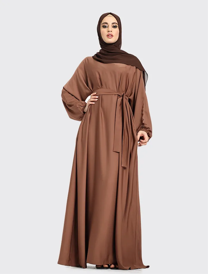 Mocha Essential Abaya